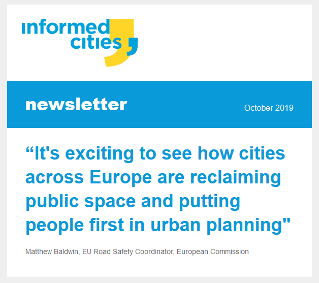 Informed Cities newsletter