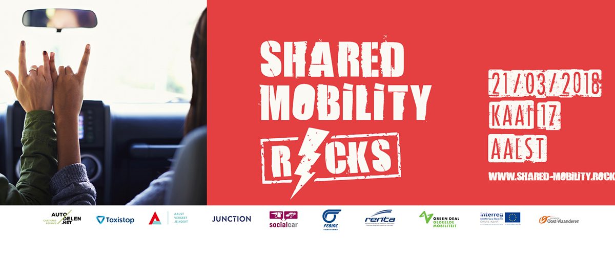 Shared Mobility Rocks, Ghent, Belgium